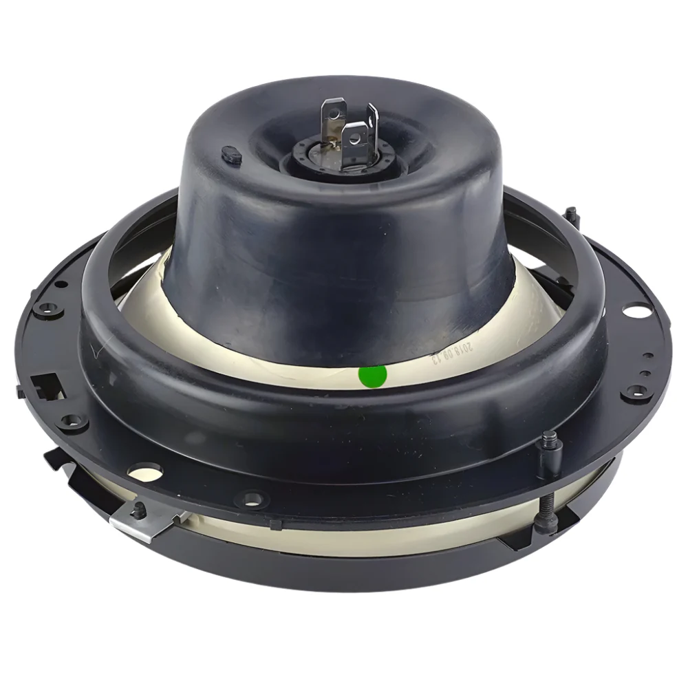 7" Half Bowl Black Rim Headlamp Unit - Image 3