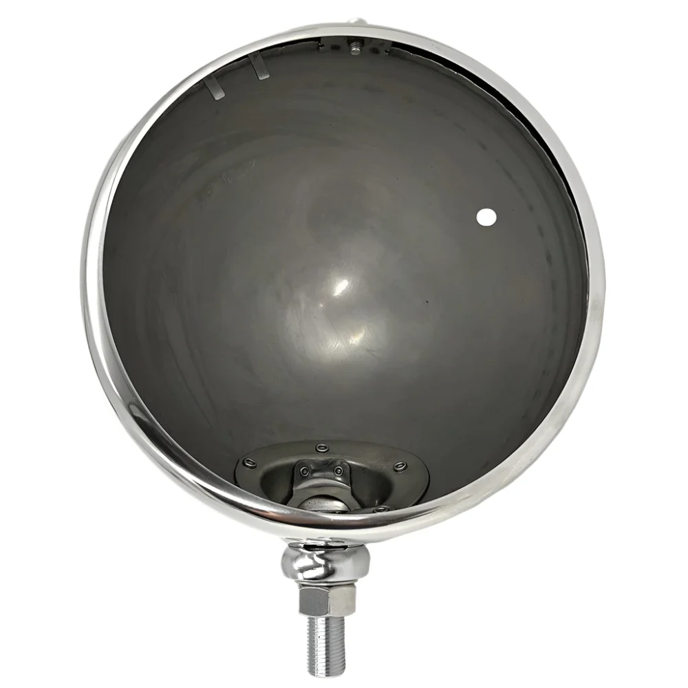 7" Stainless Headlamp Bowl and Rim - Image 2