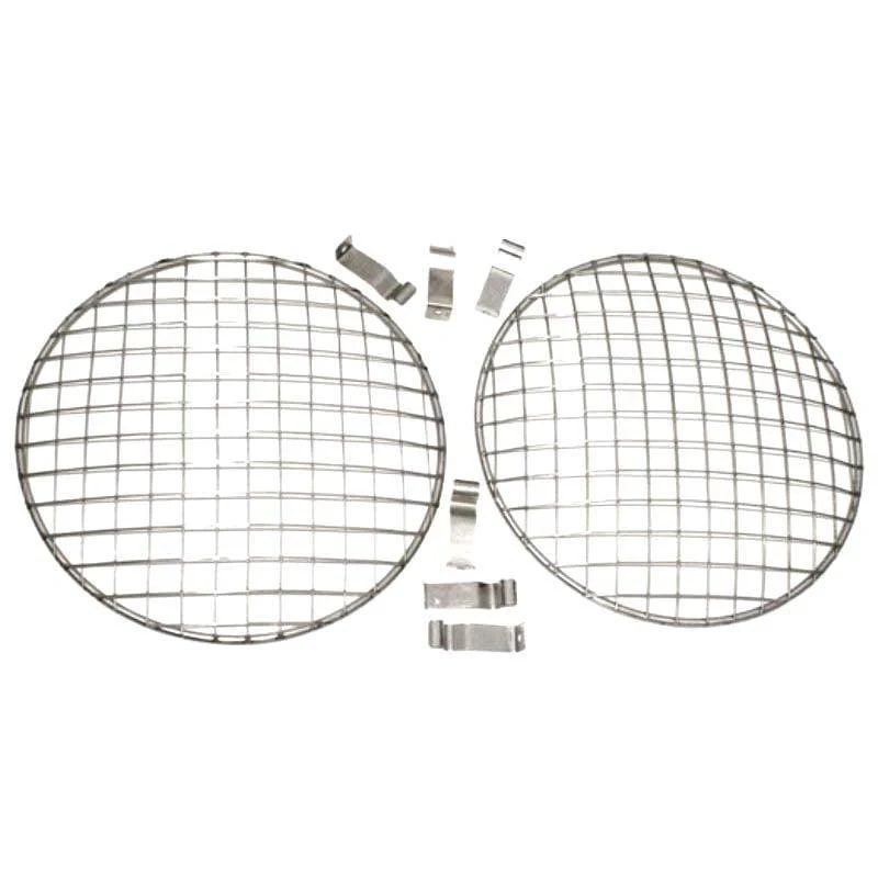 7" Stainless Mesh Headlamp Stone Guards