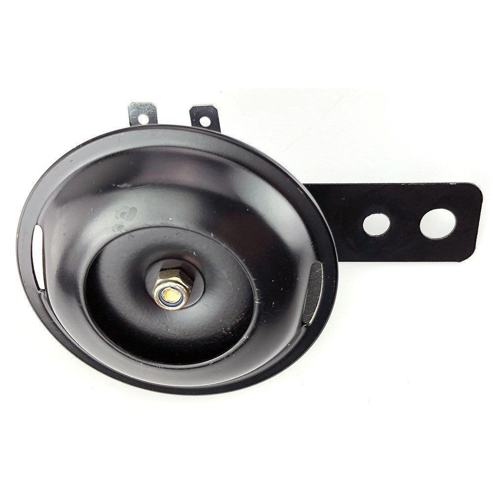 70mm Single Tone Twin Terminal Black Horn - Image 2