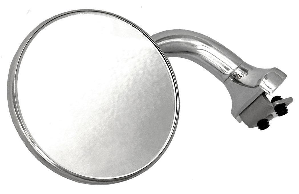 75mm Round Clip-On Overtaking Mirror With 90° Mount