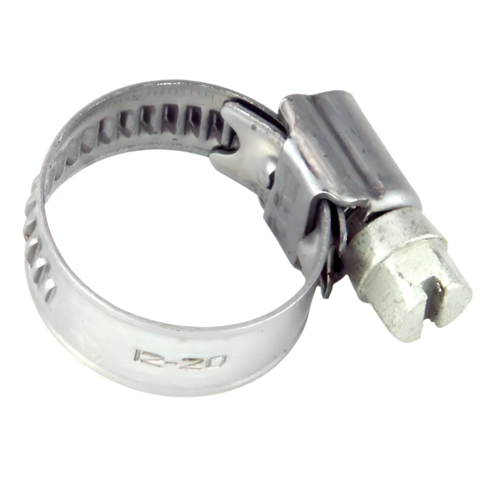 8 - 80mm Narrow Band Stainless Steel Hose Clip - Choose Diameter - Image 11