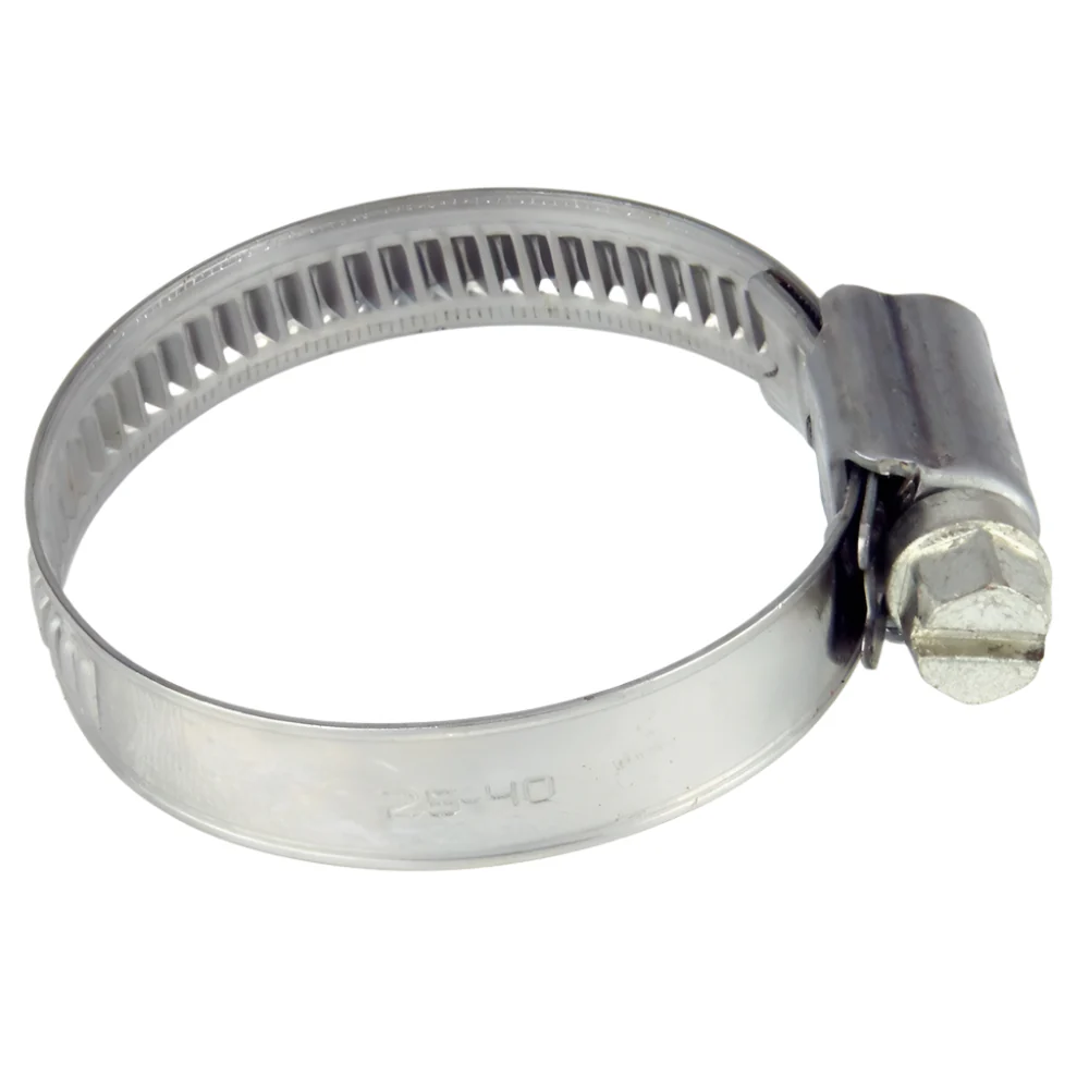 8 - 80mm Narrow Band Stainless Steel Hose Clip - Choose Diameter - Image 7