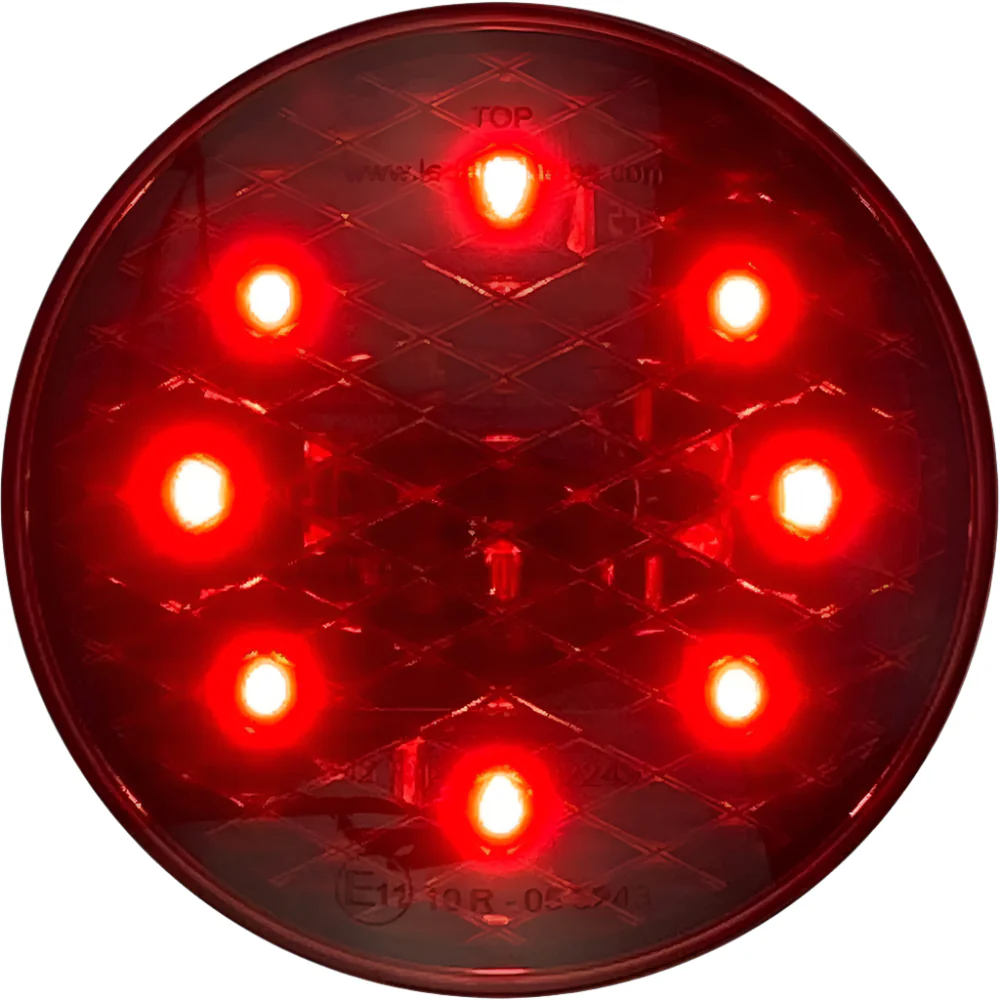 80mm Round Self Adhesive Red Lens Stop Tail - Image 6