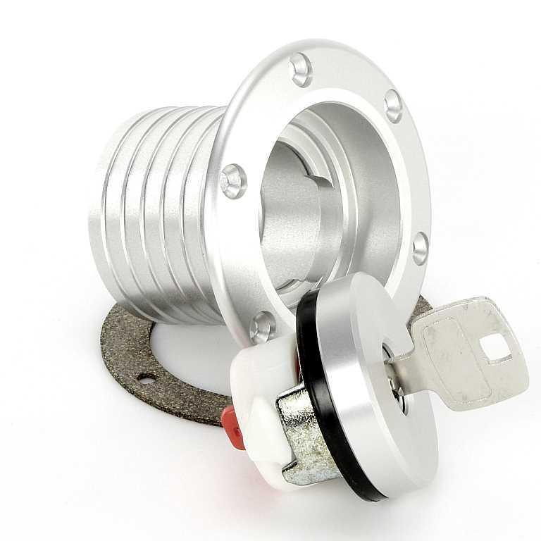 82mm Locking Fuel Cap Assembly Satin - Image 2