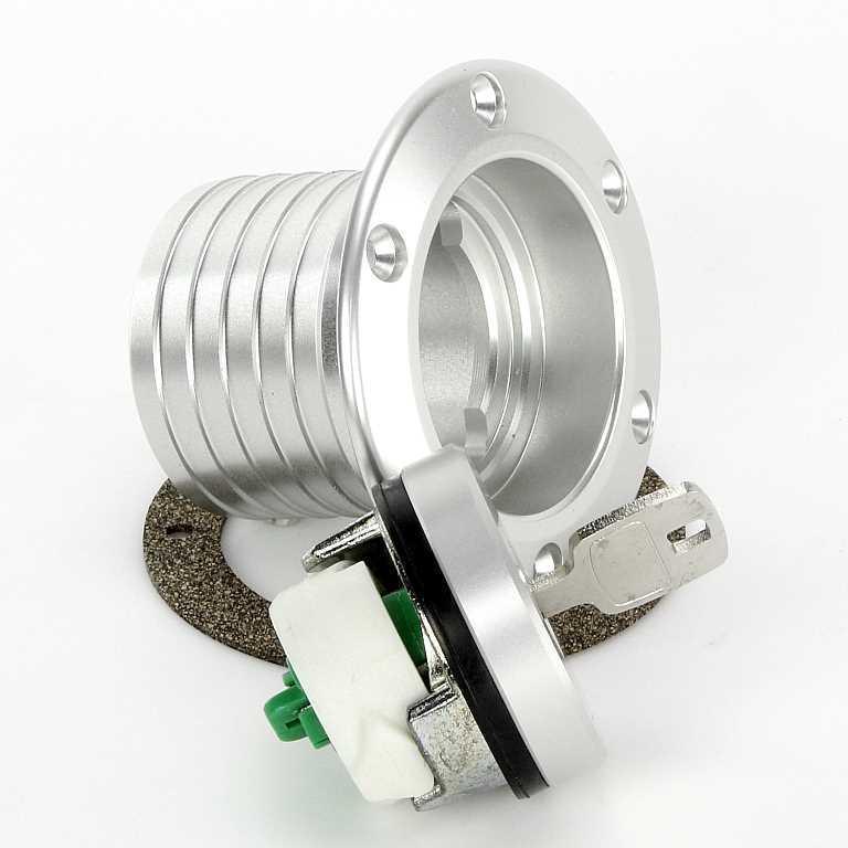 82mm Locking Fuel Cap Assembly Satin ***Vented*** - Image 4