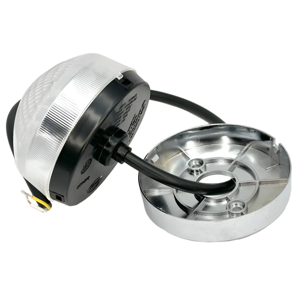 83mm Chrome Bezel LED Lamps Lucas Replacement - Choose Function - Image 5