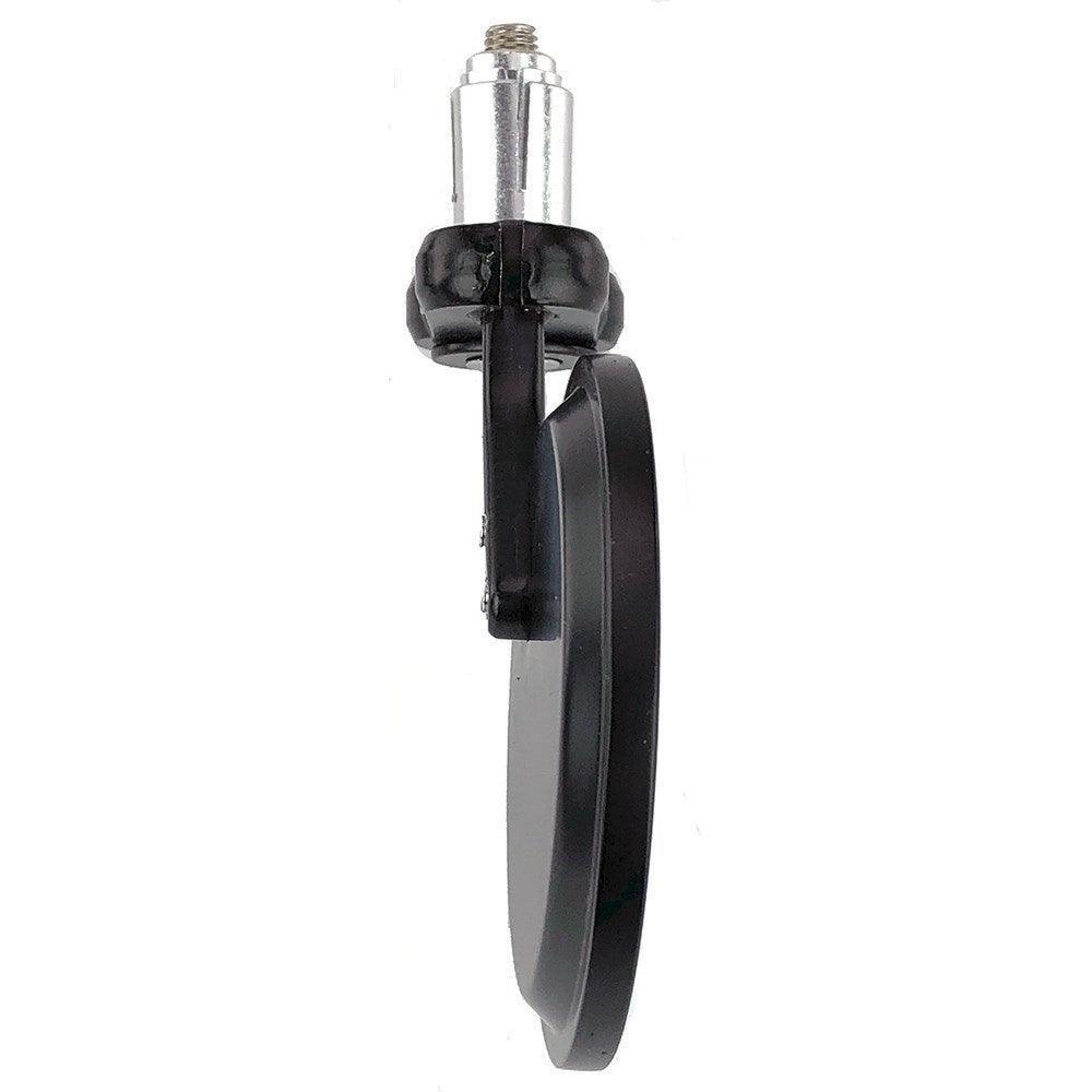 83mm Diameter Convex Bar End Mirrors Black - Image 4