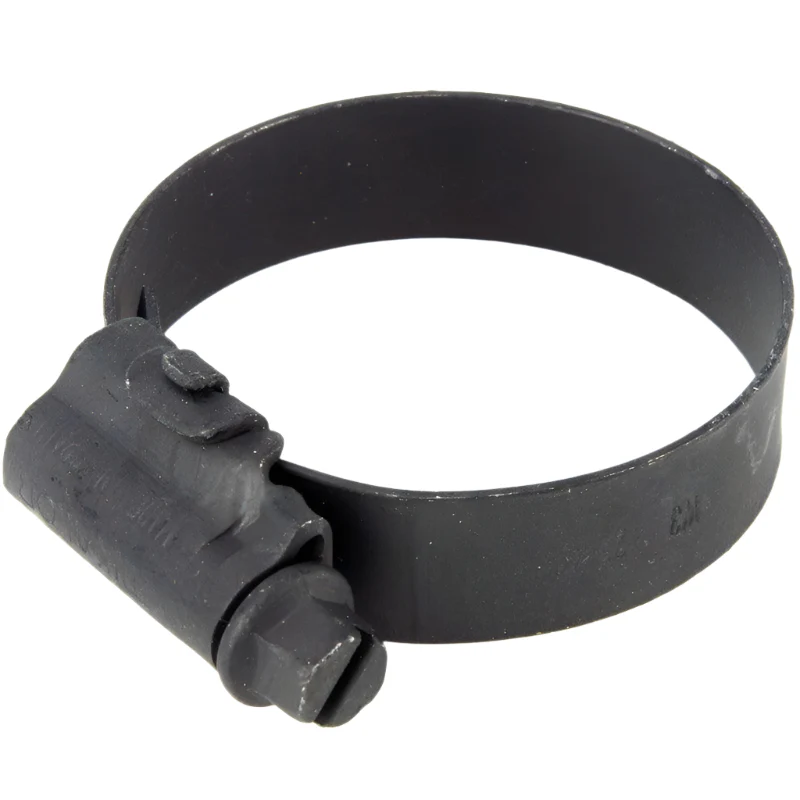8mm - 80mm Black Coated Hose Clip - Choose Diameter - Image 10