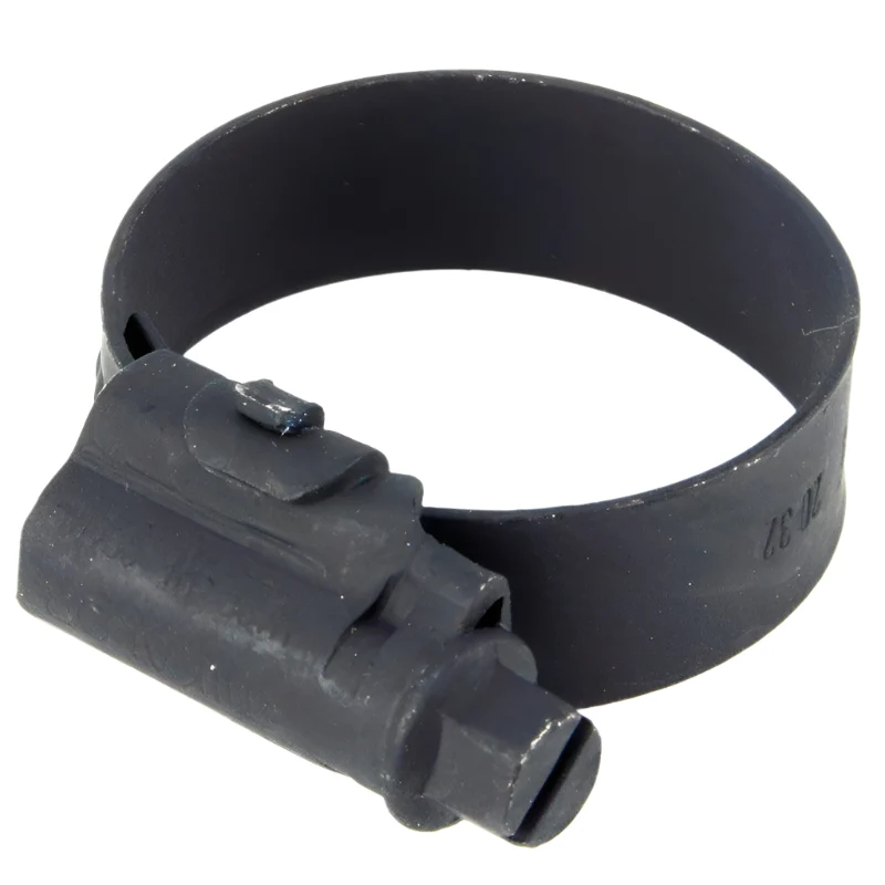 8mm - 80mm Black Coated Hose Clip - Choose Diameter - Image 11