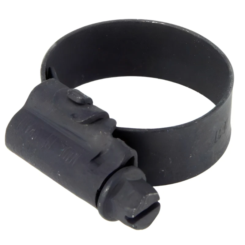 8mm - 80mm Black Coated Hose Clip - Choose Diameter - Image 12