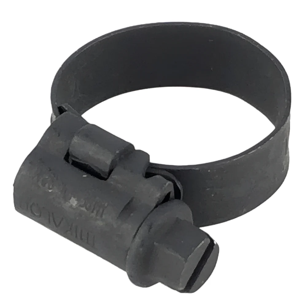 8mm - 80mm Black Coated Hose Clip - Choose Diameter - Image 13