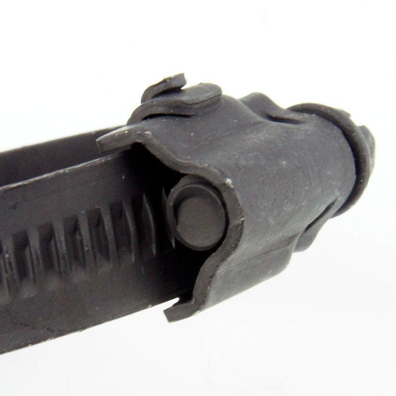 8mm - 80mm Black Coated Hose Clip - Choose Diameter - Image 3