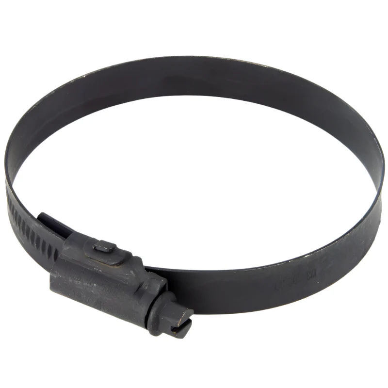 8mm - 80mm Black Coated Hose Clip - Choose Diameter - Image 5