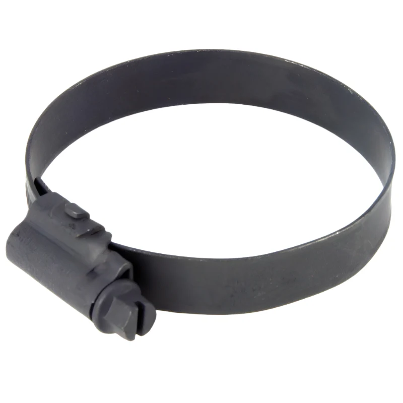 8mm - 80mm Black Coated Hose Clip - Choose Diameter - Image 7