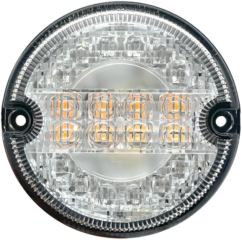 95mm Clear LED Stop Tail Indicator Lamps