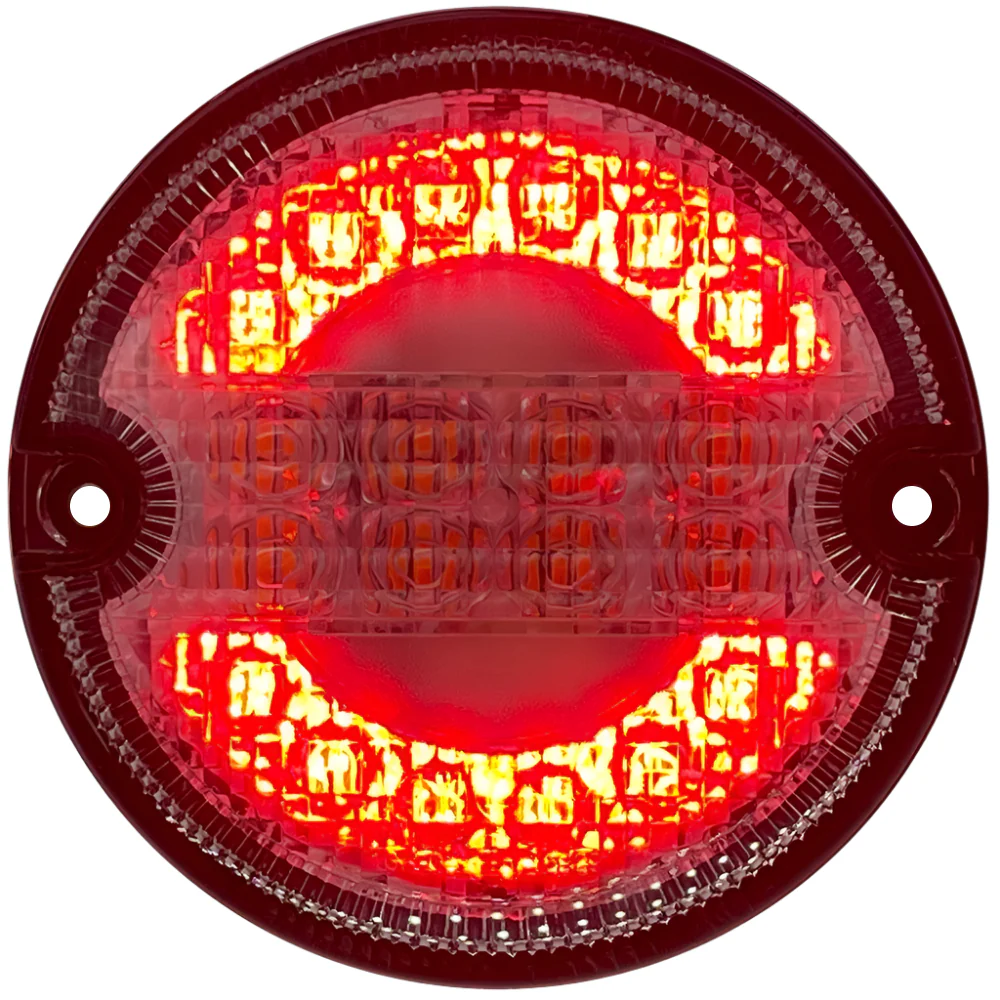 95mm Clear LED Stop Tail Indicator Lamps - Image 5