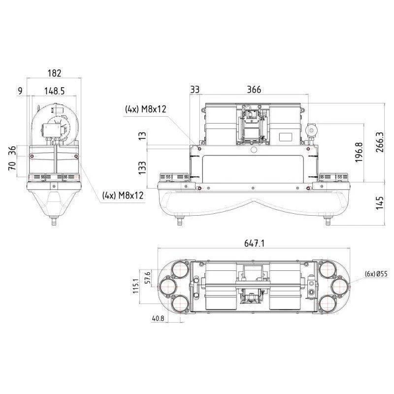 9Kw Vertical Heat and Air Conditioning Unit - Image 12