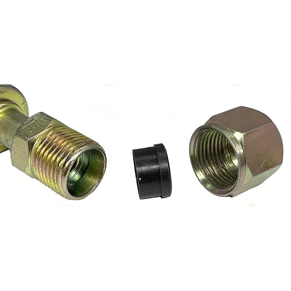 A/C #8 Crimp Hose To 1/2" Compression Fitting - Image 3