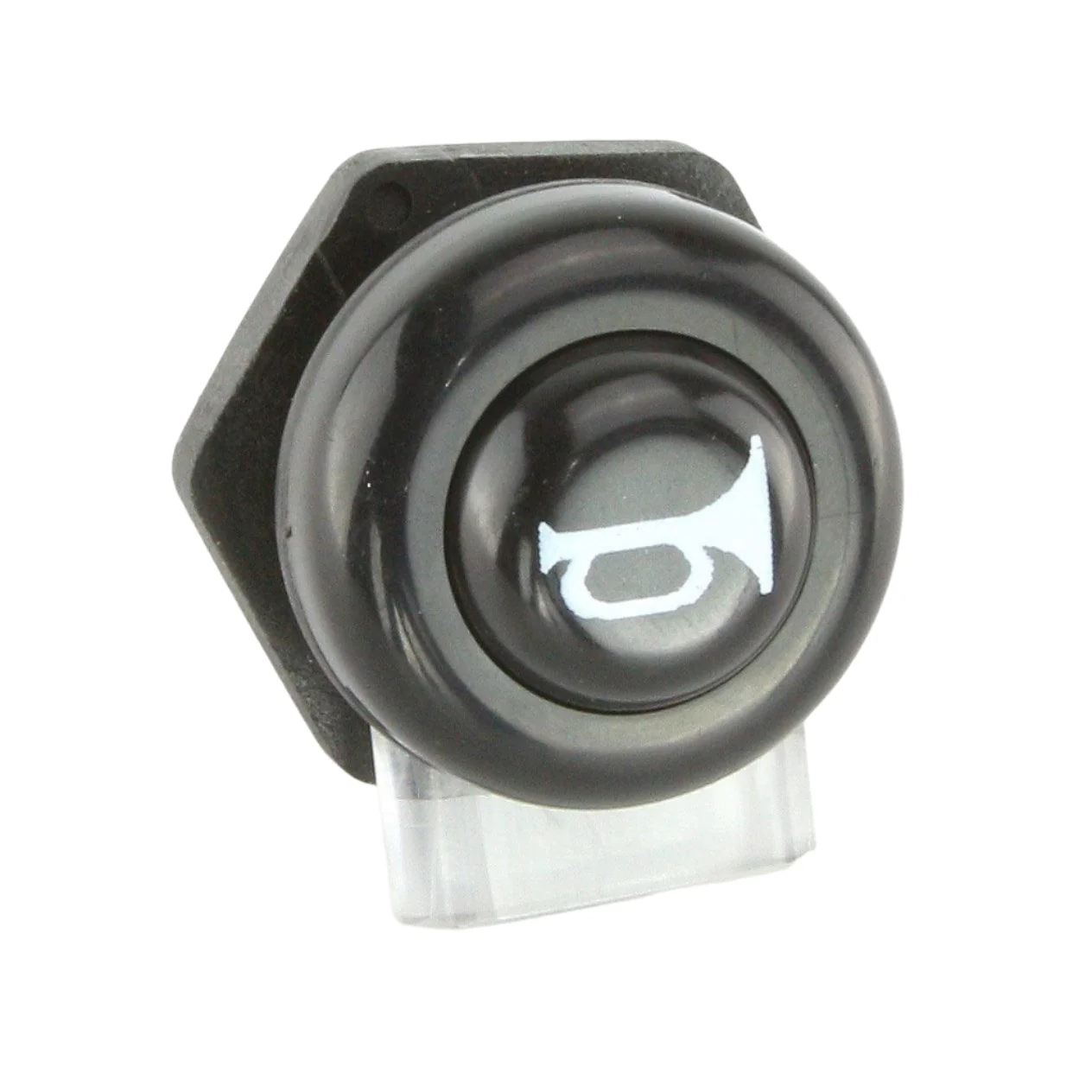 All Black Push Button Horn Switch