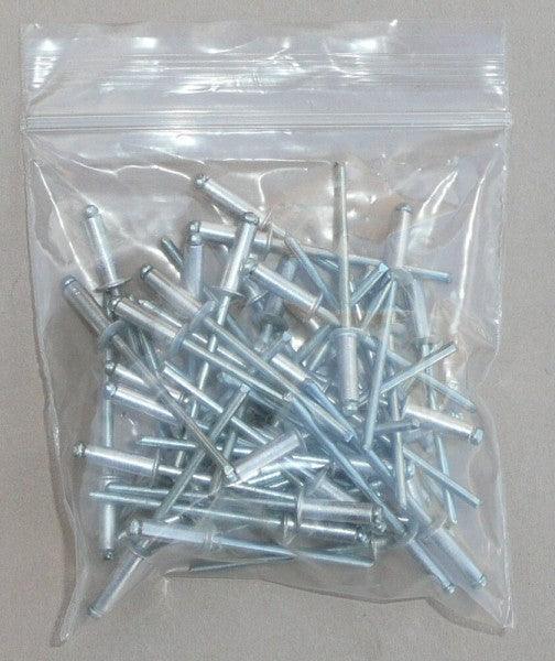 Aluminium 2.4mm Dome Head Rivets Pack Of 50 - Image 2