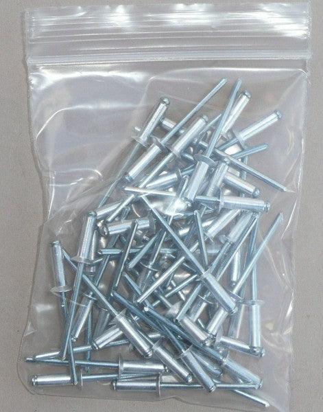 Aluminium 4mm Countersunk Head Rivets Pack Of 50 - Image 2