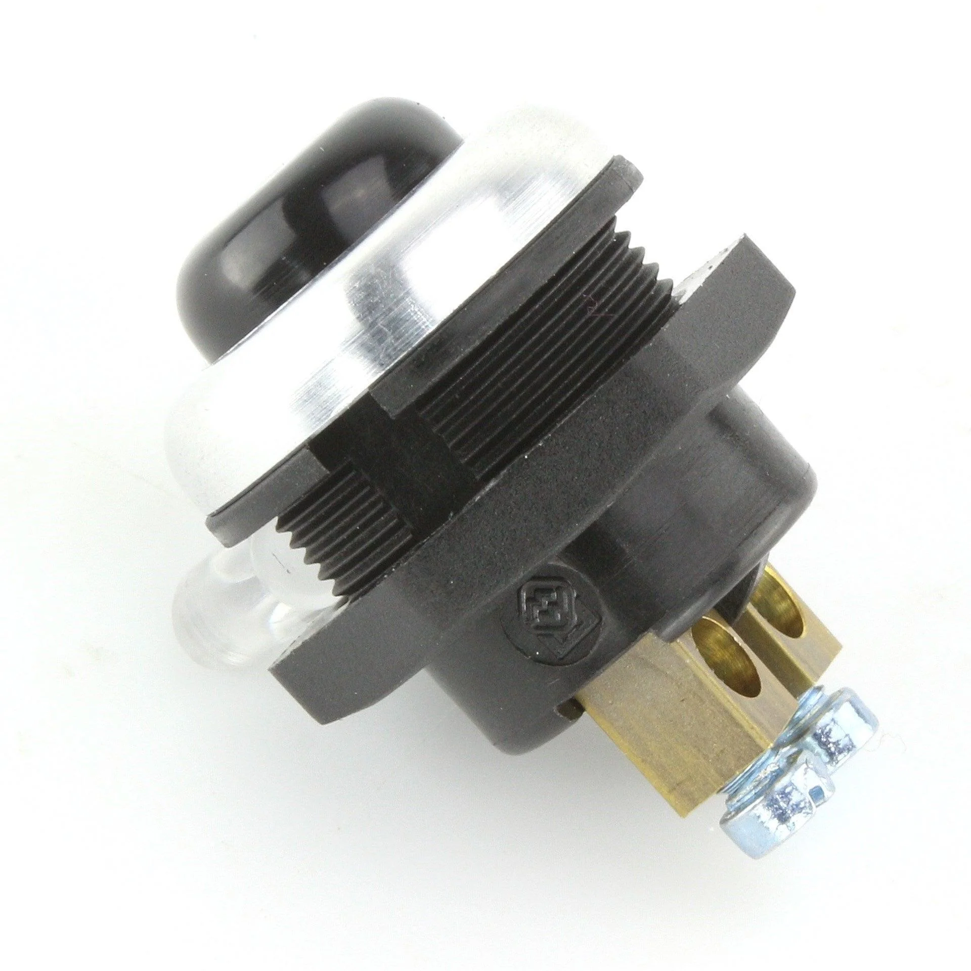 Aluminium Bezel Push Button Washer Switch - Image 4