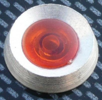 Amber Aluminium Bezel Small  Warning Light - Image 2