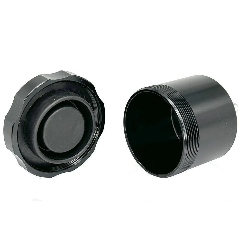 Black Anodised Aluminium Brake Fluid Reservoir - Image 3
