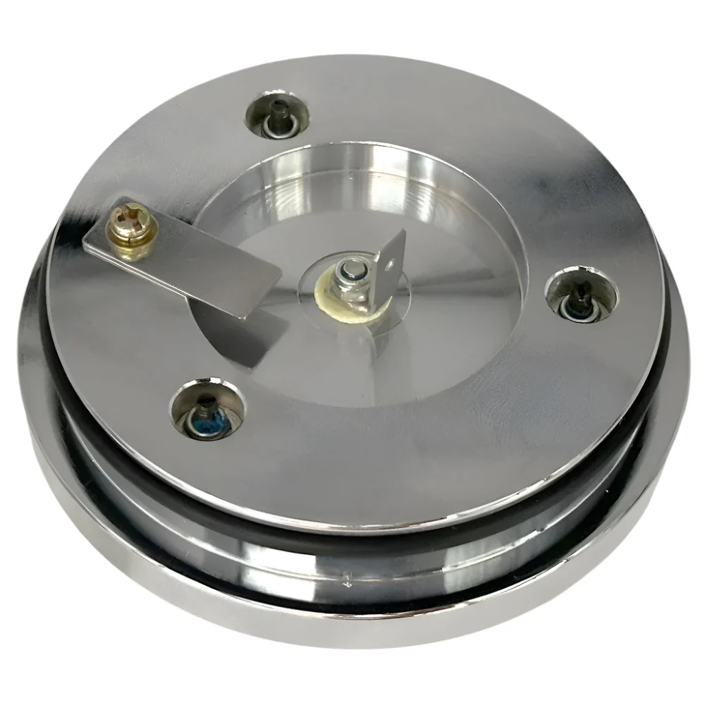 Billet Chrome Plated Classic Steering Wheel Centre With Horn Push - Image 2