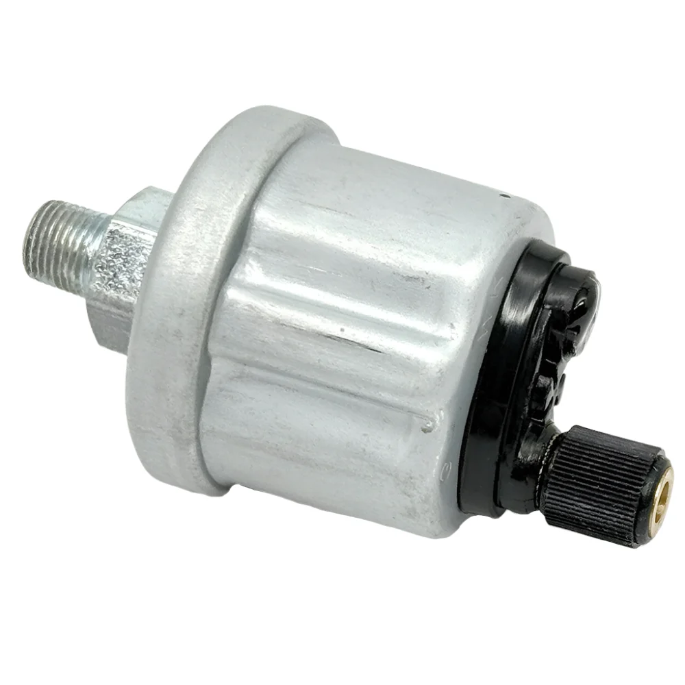 Black Face Chrome Bezel Oil Pressure Gauge - Image 3
