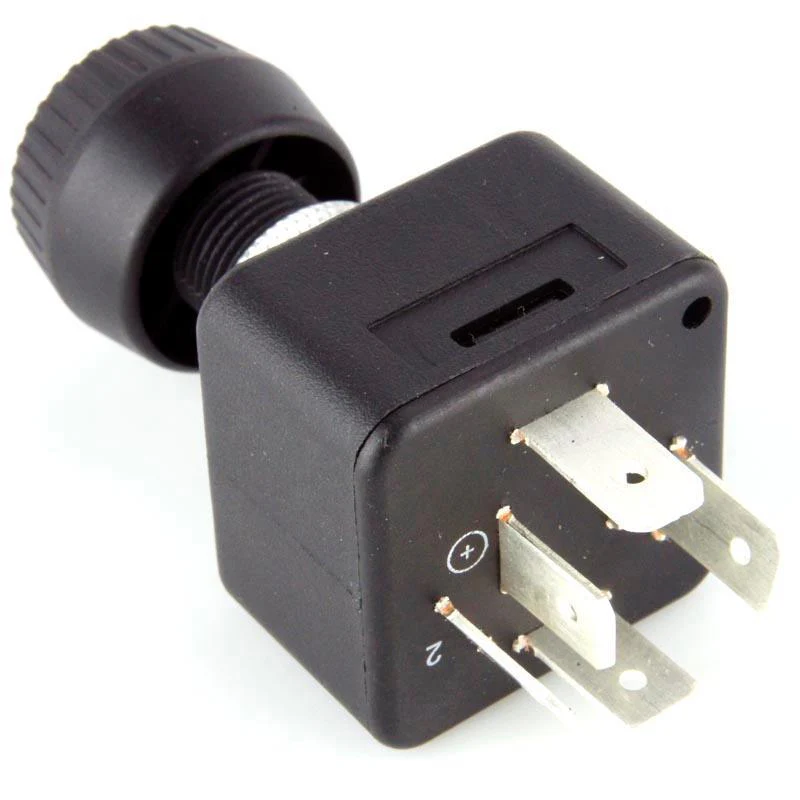 Black Rotary Headlamp Switch With Light Symbol - Image 2