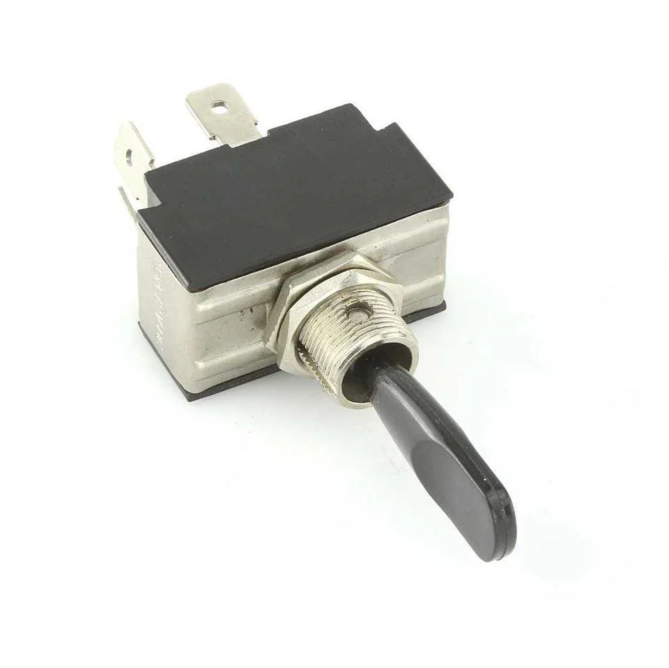 Black Lever Toggle Off-On-Momentary (Spring Return) - Image 2