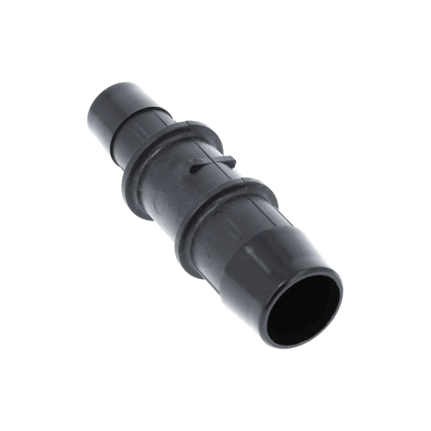 Black Nylon Reducer Connector 25mm to 19mm - Image 2