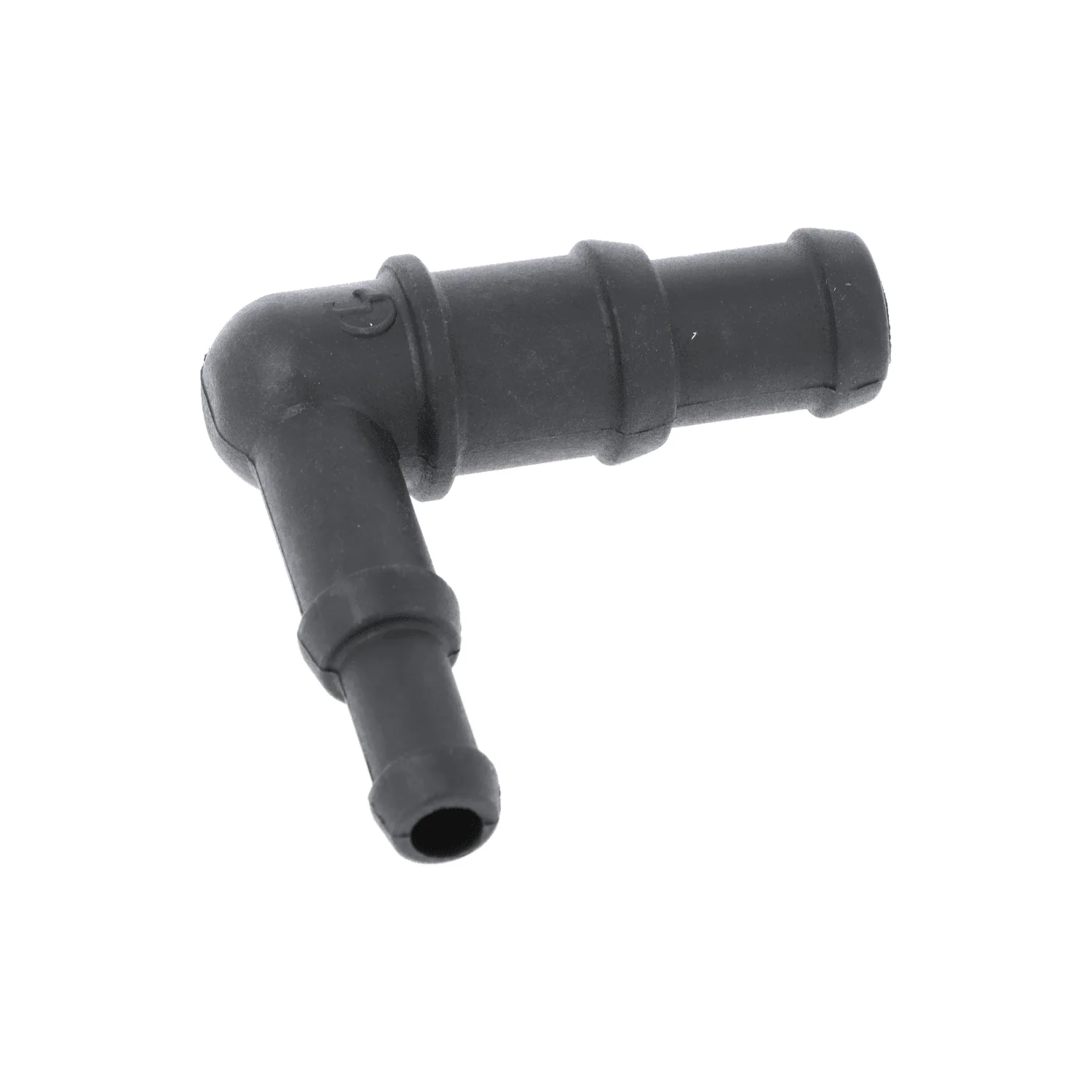 Black Nylon Stepped Elbow 10/12mm - 19/15mm - Image 2