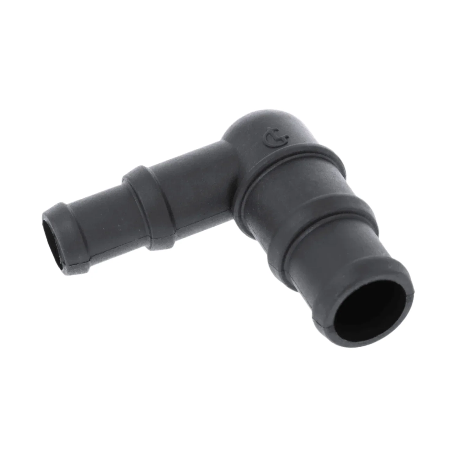 Black Nylon Stepped Elbow 16/19mm - 25/22mm