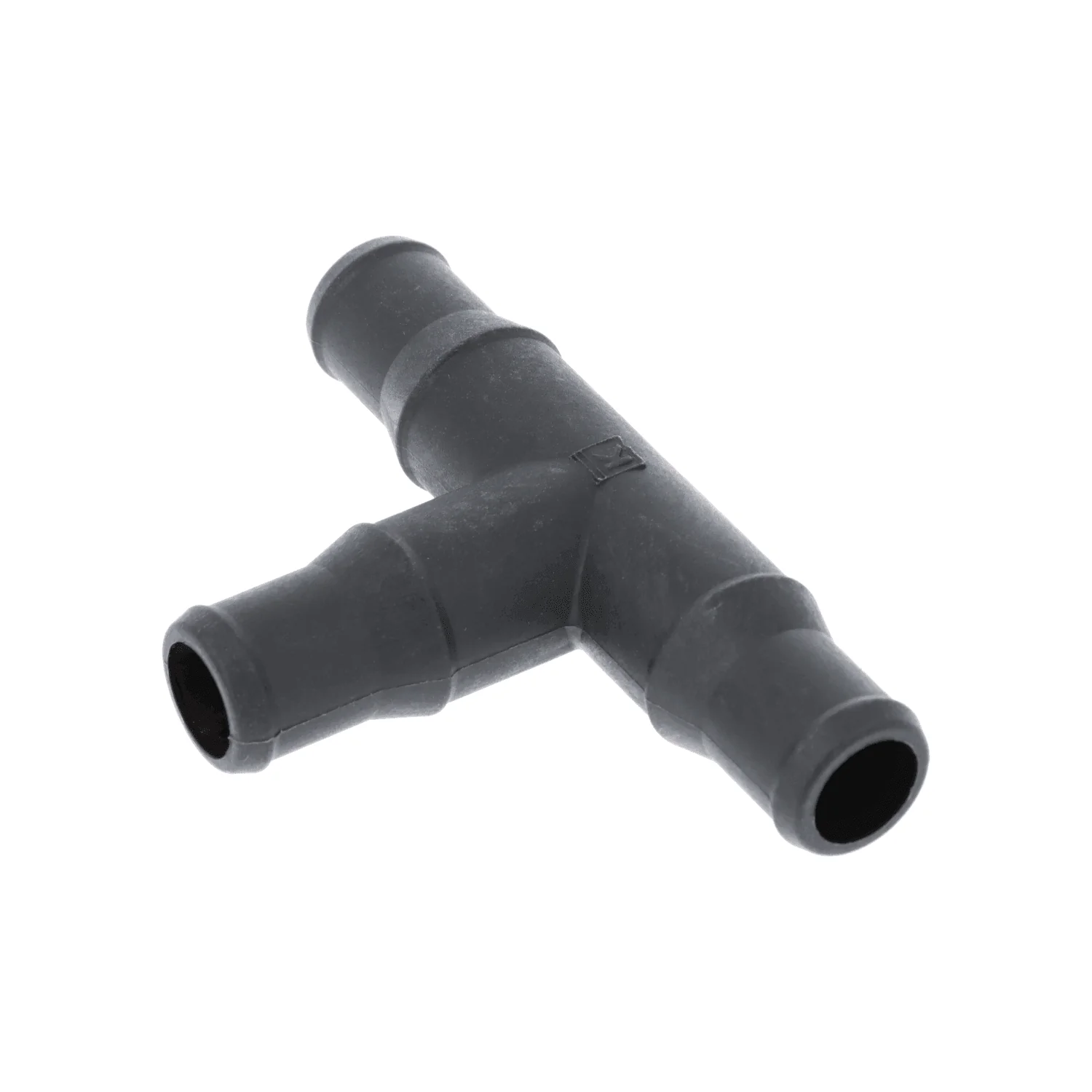 Black Nylon Stepped T Piece 19/16mm - 19/16mm - Image 2