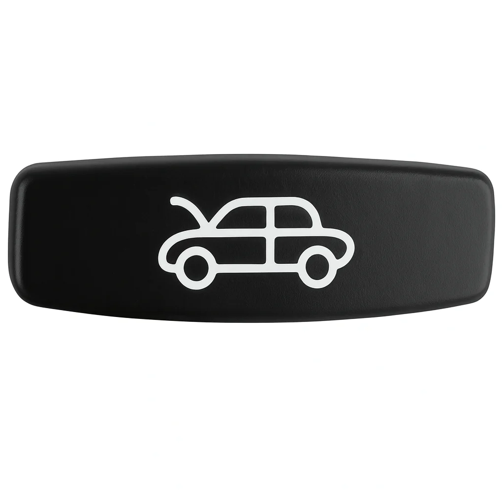 Black Outer T Handle Bonnet Release Cable 1.5 Metre - Image 2