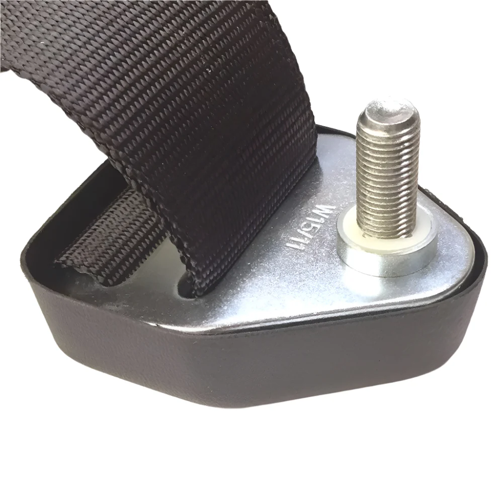 Black Plastic Seat Belt Mount IVA Cover - Image 4