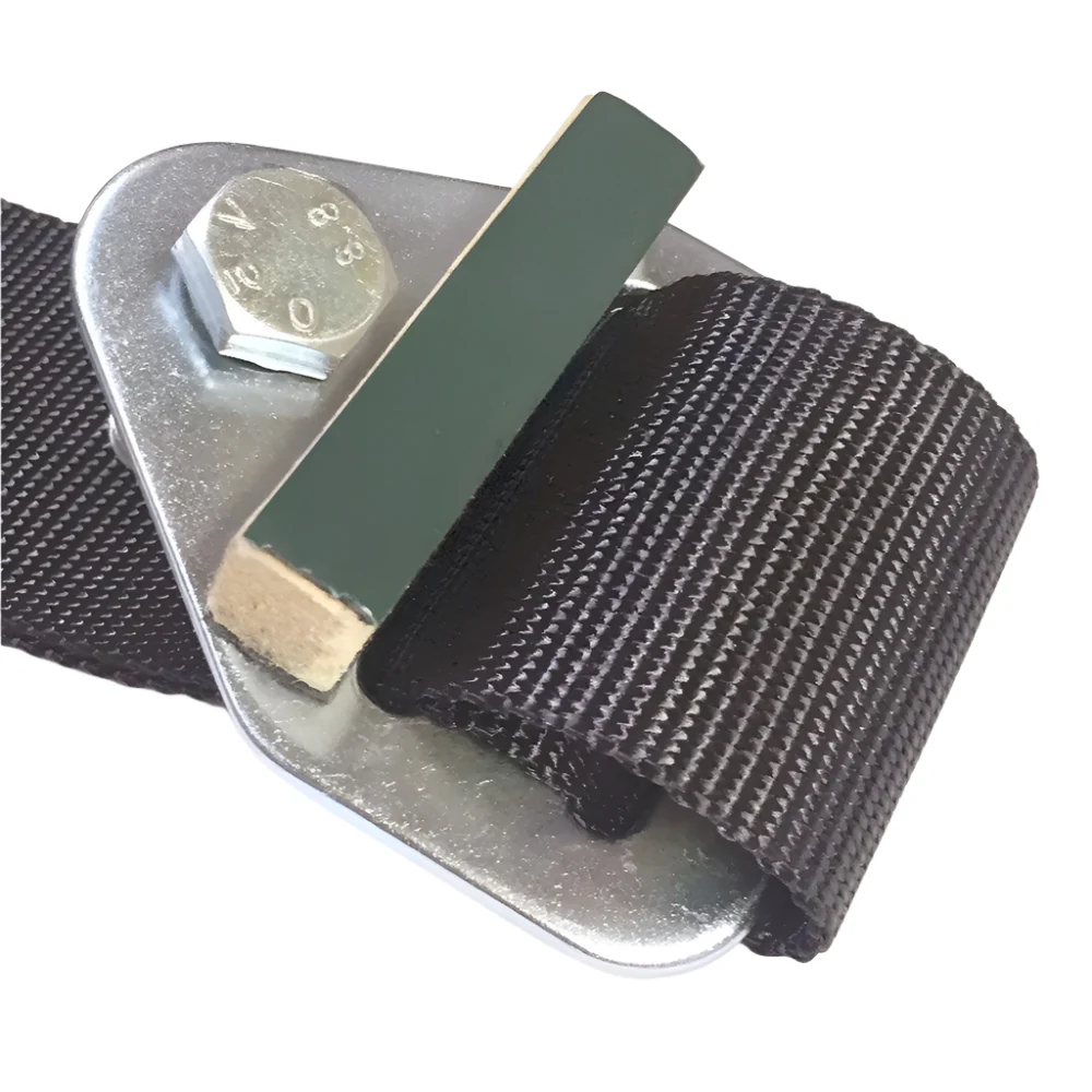 Black Plastic Seat Belt Mount IVA Cover - Image 5
