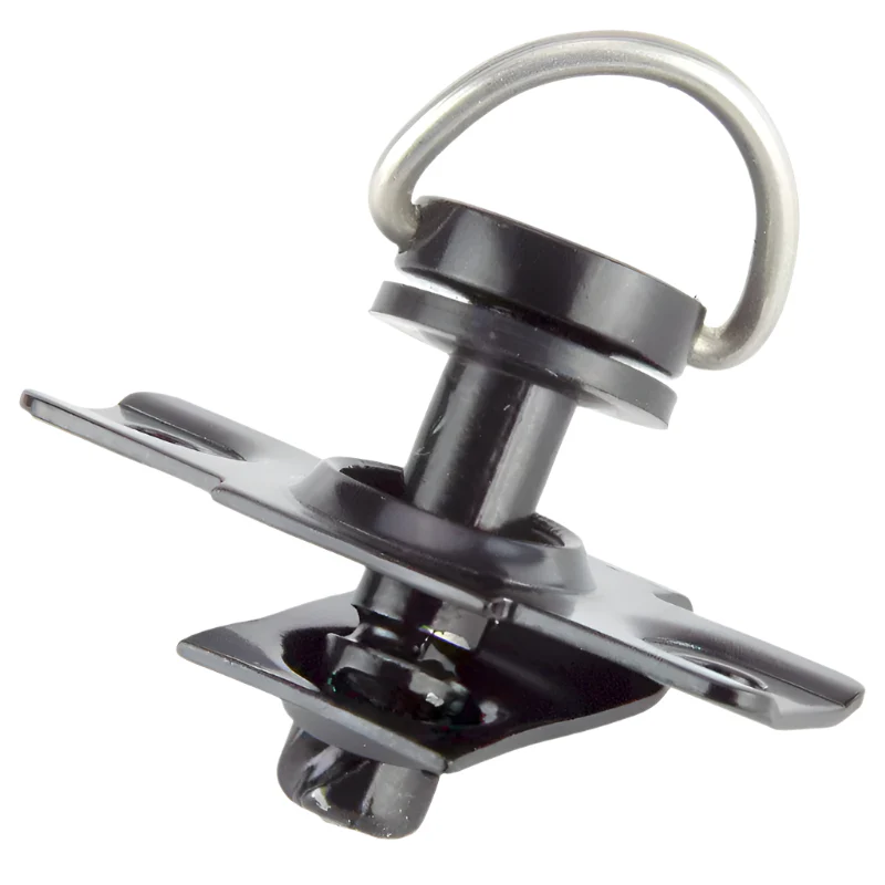 Black Quarter Turn Fastener With Rivets For 10mm Top Panels