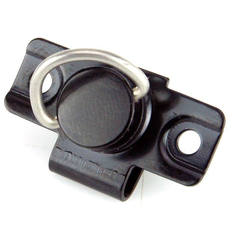 Black Quarter Turn Fastener With Rivets For 4mm Top Panels - Image 7