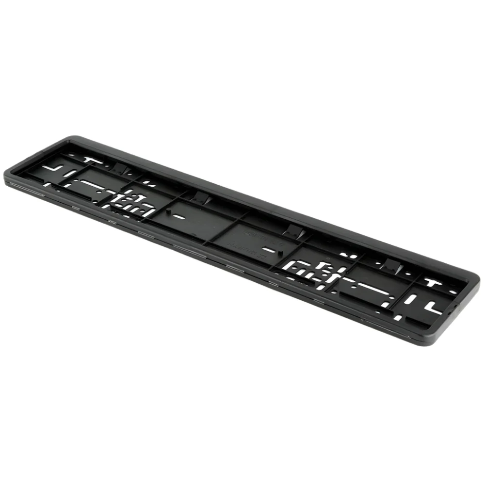 Black Clip-In Registration Number Plate Holder Surround - Image 2