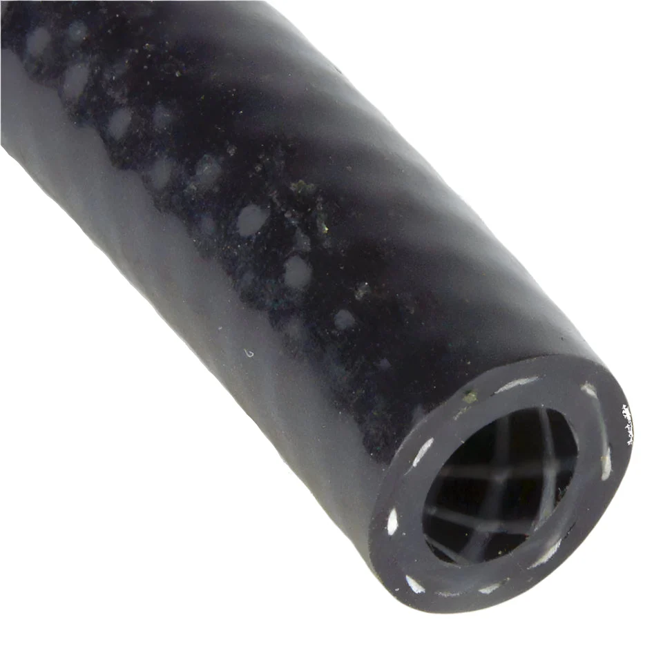 Black Reinforced PVC Hose 8mm ID (13.5mm OD) Per Metre