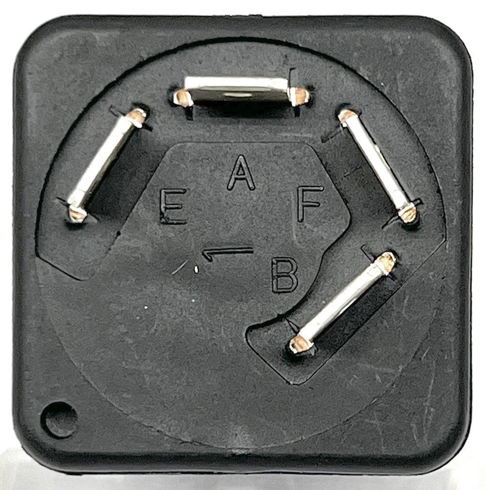 Black Rotary On-Off Illuminated Switch - Image 2