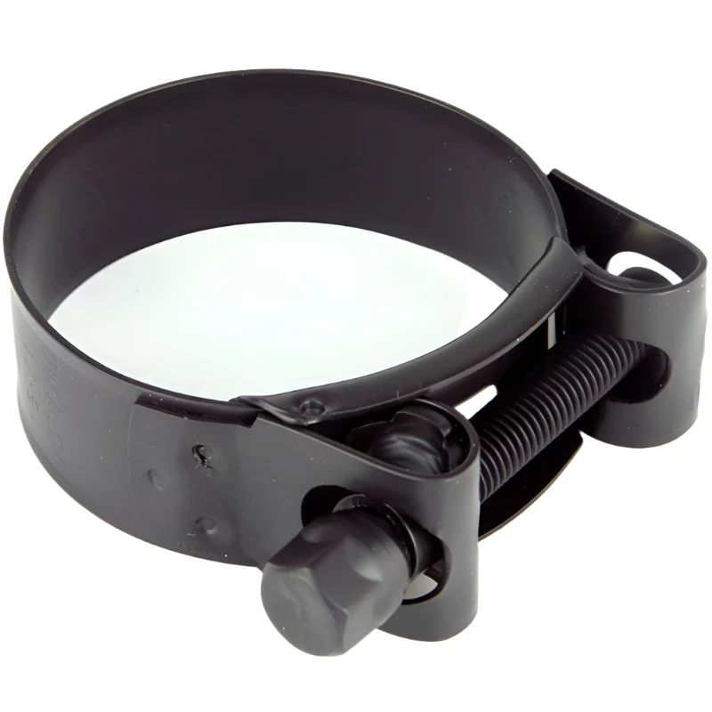 Black Coated Stainless Steel Exhaust or Hose Clamp - 7 Sizes - Image 6