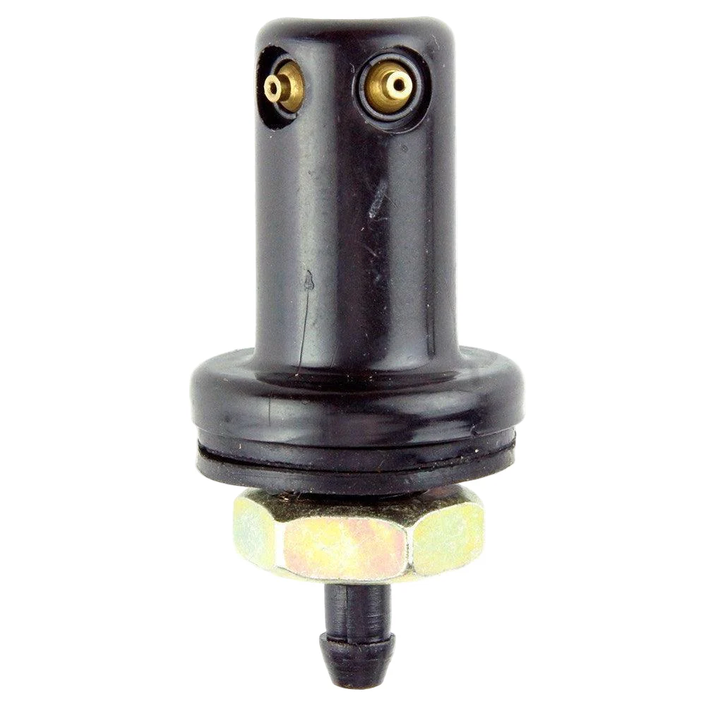 Black Tall Windscreen Washer Jet