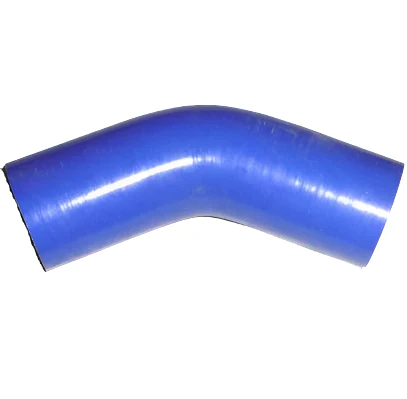 Blue 45mm (1 3/4") ID 45 Degree Elbow With 4In Legs