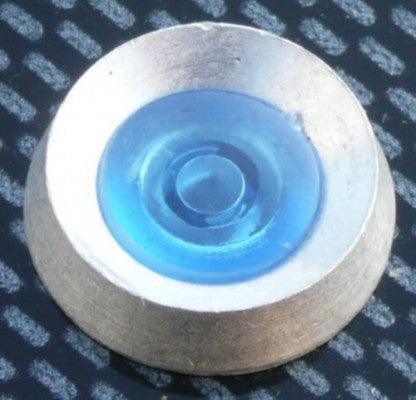 Blue Aluminium Bezel Small Warning Light - Image 2