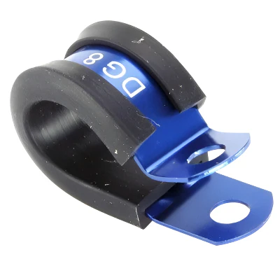 Blue Anodised Aluminium P-Clip 5 - 25mm Choose Size - Image 14